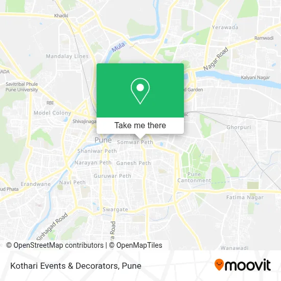 Kothari Events & Decorators map