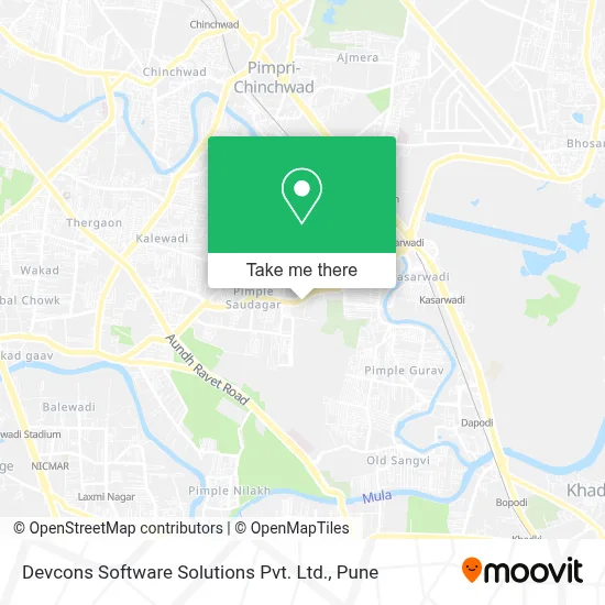 Devcons Software Solutions Pvt. Ltd. map