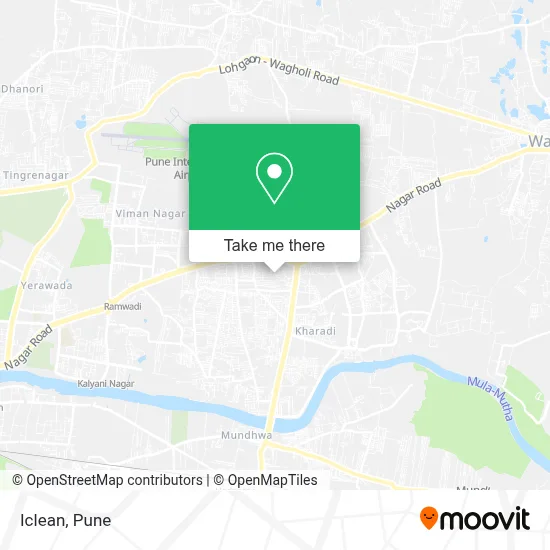 Iclean map