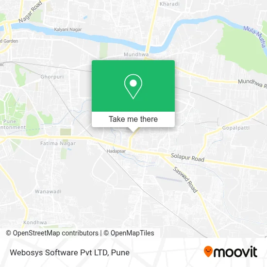 Webosys Software Pvt LTD map
