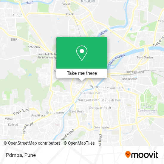 Pdmba map
