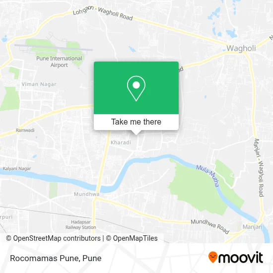 Rocomamas Pune map