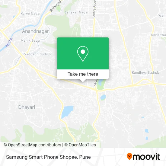 Samsung Smart Phone Shopee map