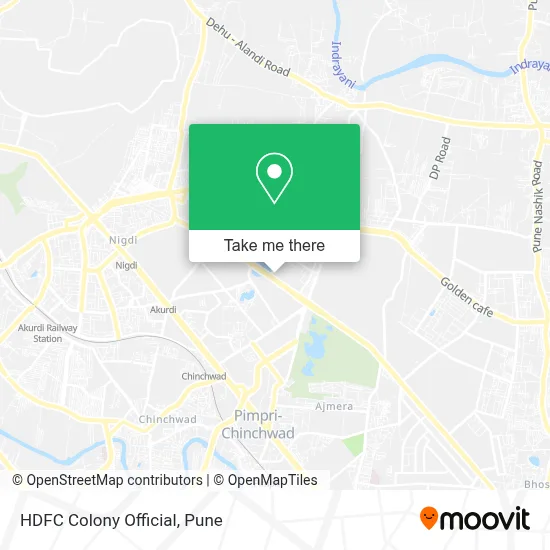 HDFC Colony Official map