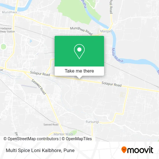 Multi Spice Loni Kalbhore map