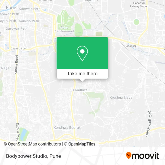 Bodypower Studio map