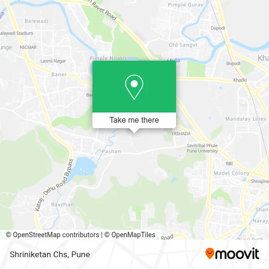 Shriniketan Chs map