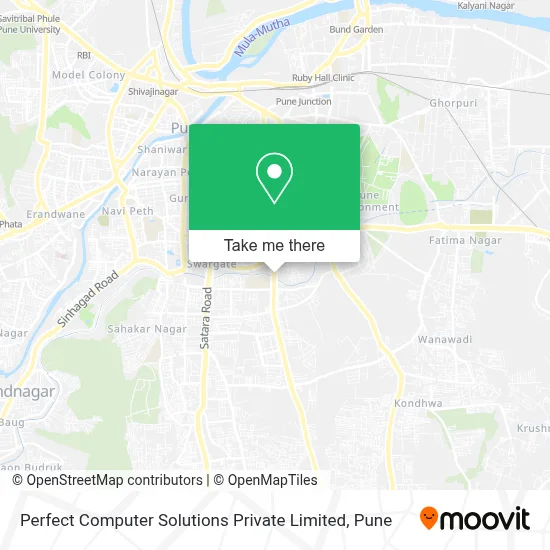 Perfect Computer Solutions Private Limited map