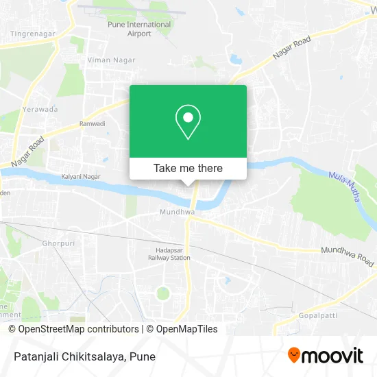 Patanjali Chikitsalaya map