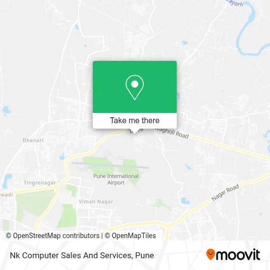 Nk Computer Sales And Services map