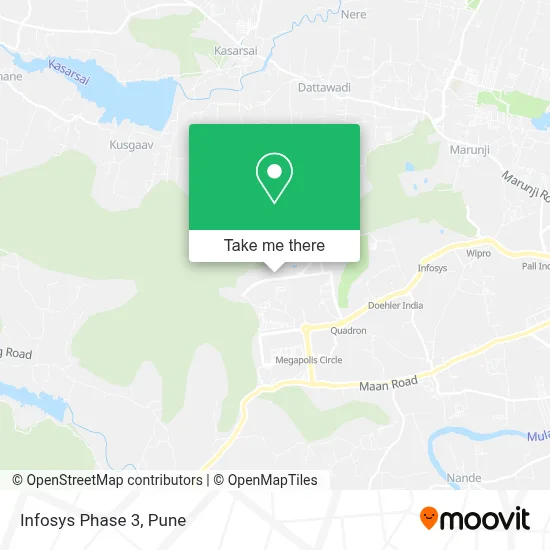 Infosys Phase 3 map