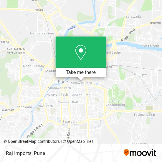 Raj Imports map