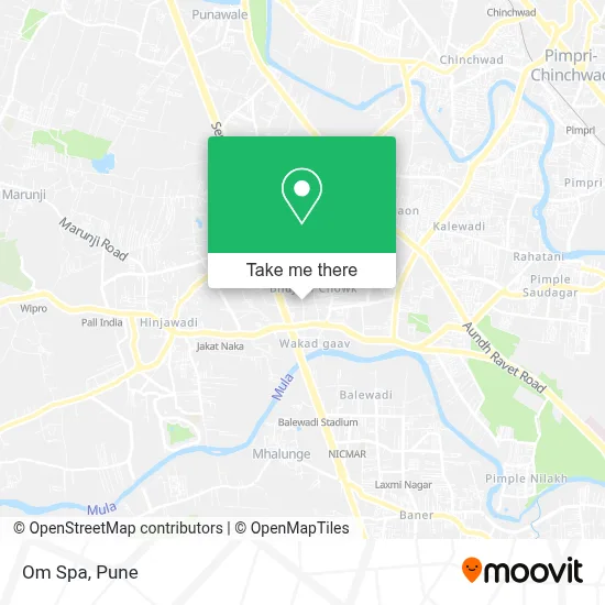 Om Spa map