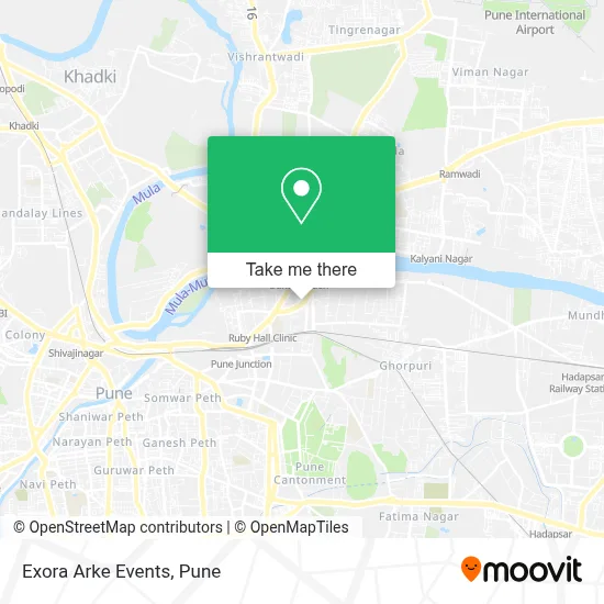Exora Arke Events map