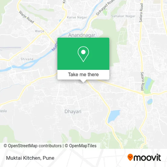 Muktai Kitchen map