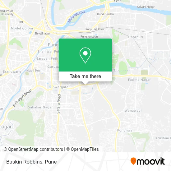 Baskin Robbins map