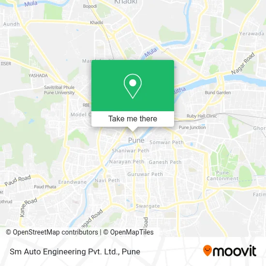 Sm Auto Engineering Pvt. Ltd. map