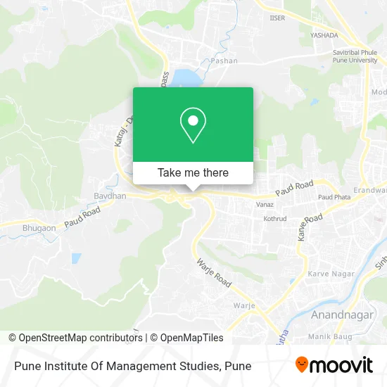 Pune Institute Of Management Studies map