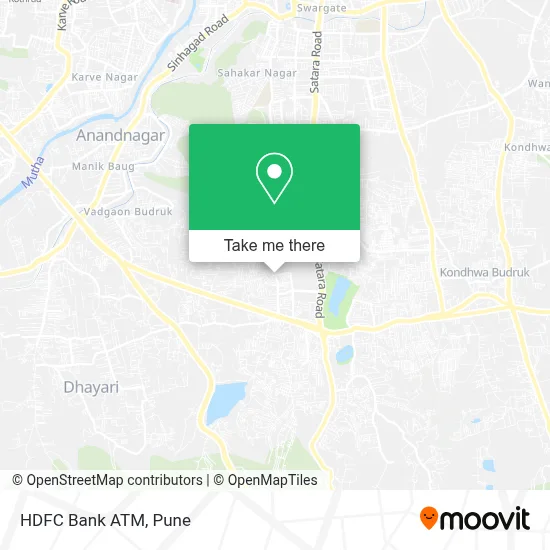 HDFC Bank Atm map