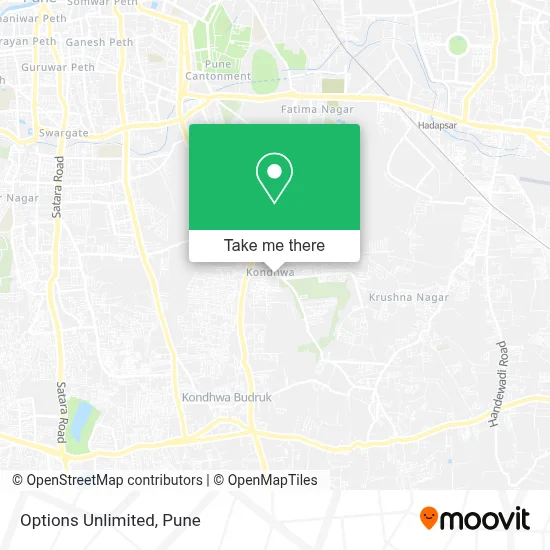 Options Unlimited map