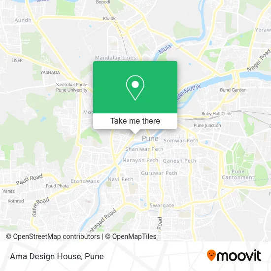 Ama Design House map