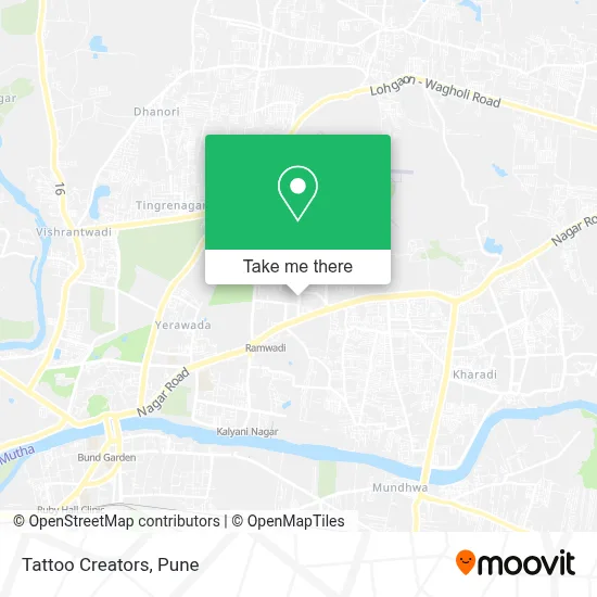 Tattoo Creators map