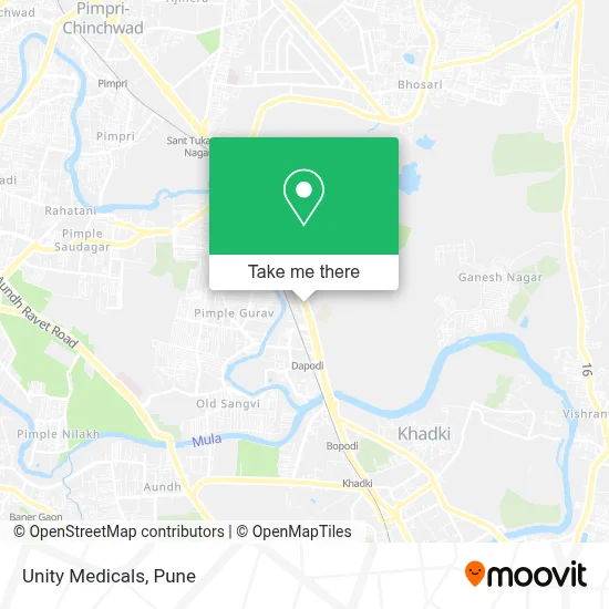 Unity Medicals map
