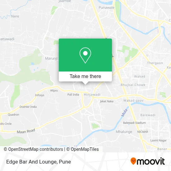 Edge Bar And Lounge map