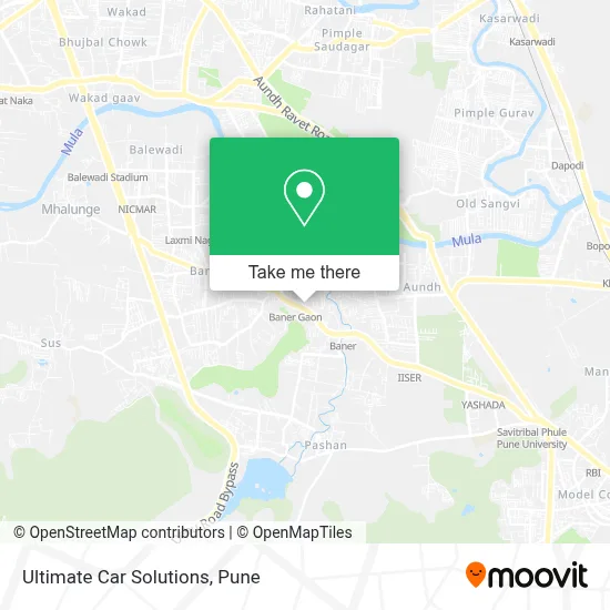 Ultimate Car Solutions map