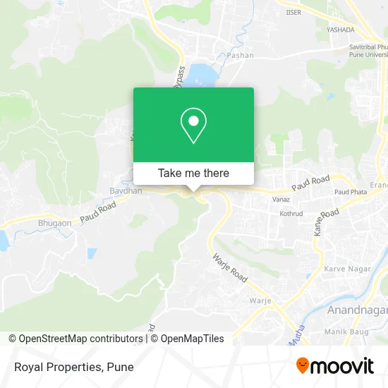 Royal Properties map