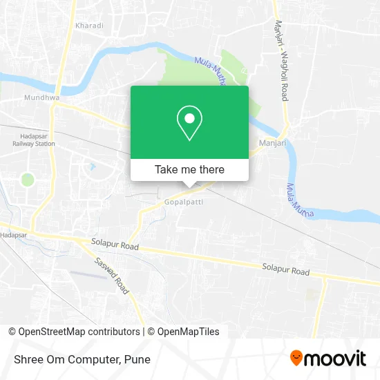 Shree Om Computer map
