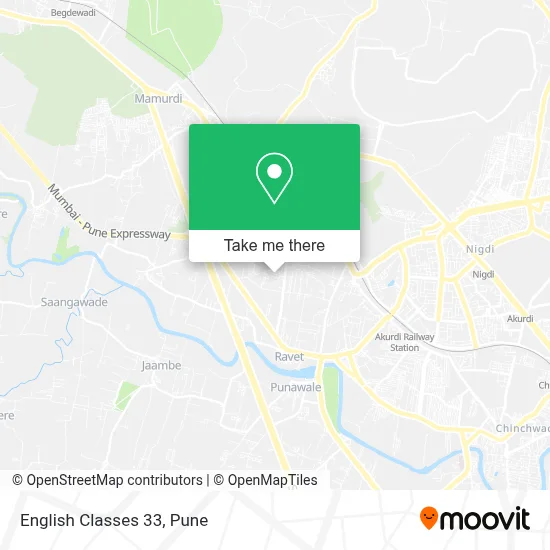 English Classes 33 map
