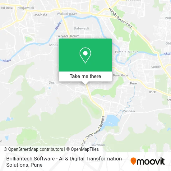 Brilliantech Software - Ai & Digital Transformation Solutions map