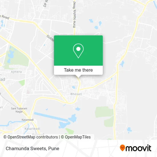 Chamunda Sweets map