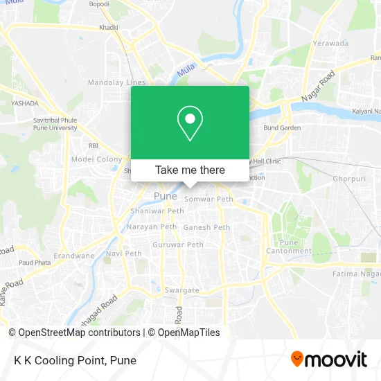 K K Cooling Point map