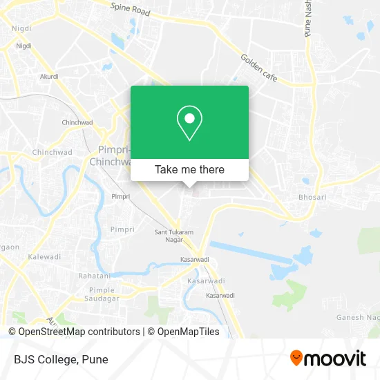 BJS College map