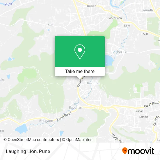 Laughing Lion map