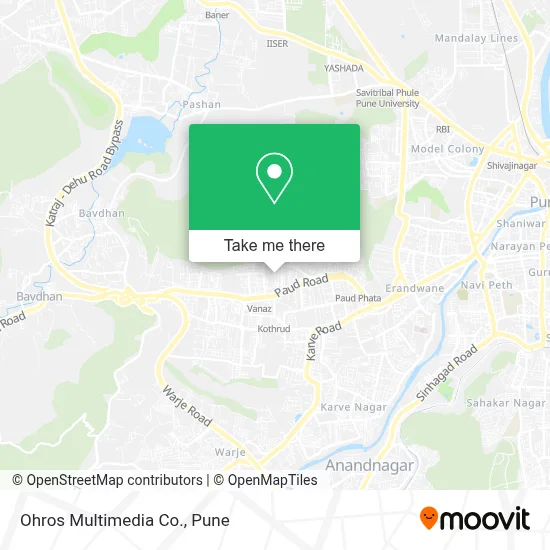 Ohros Multimedia Co. map