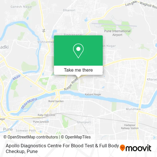 Apollo Diagnostics Centre For Blood Test & Full Body Checkup map