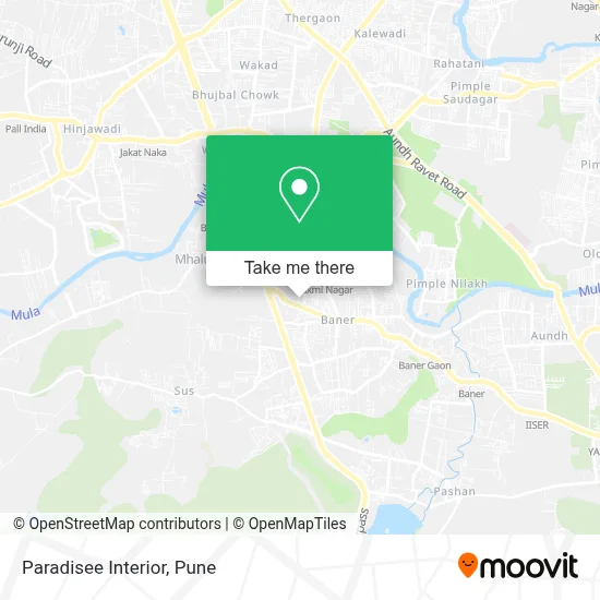 Paradisee Interior map