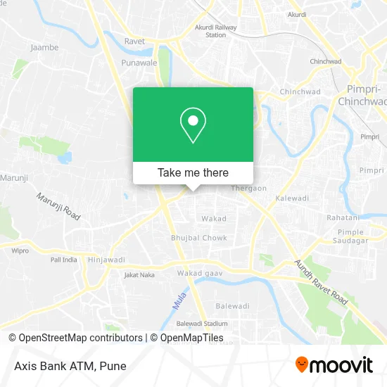 Axis Bank Atm map