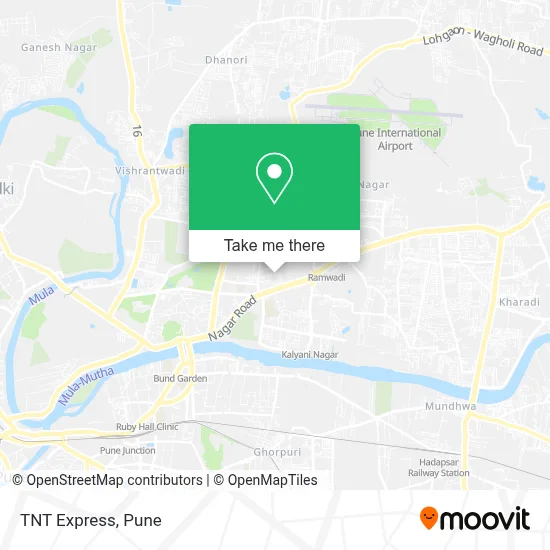 Tnt Express map