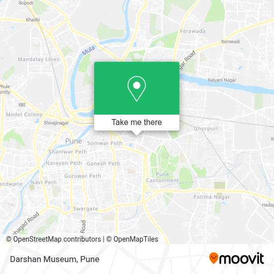 Darshan Museum map