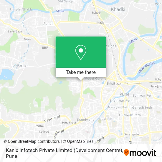 Kanix Infotech Private Limited (Development Centre) map