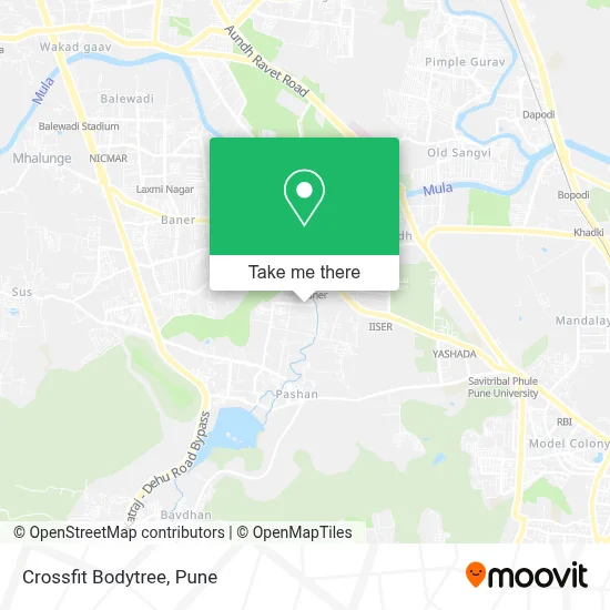 Crossfit Bodytree map