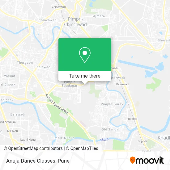Anuja Dance Classes map