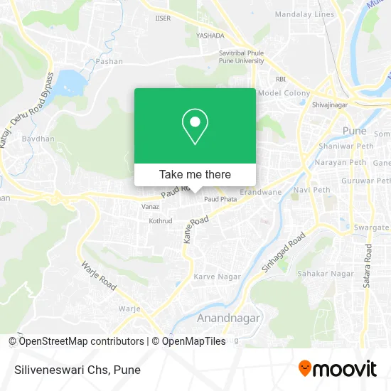 Siliveneswari Chs map