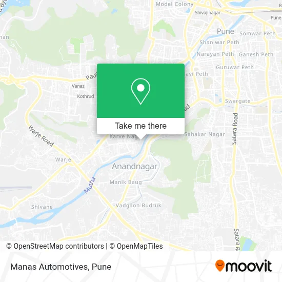 Manas Automotives map