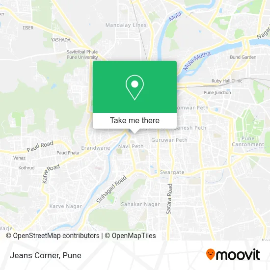 Jeans Corner map