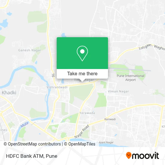 HDFC Bank Atm map